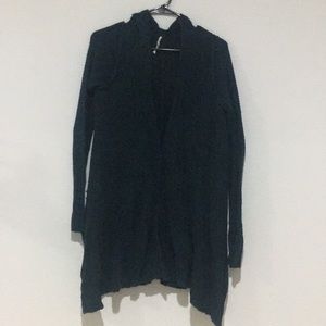 Free people shark bite cardigan size large
